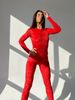 JUMPSUIT, collection PEACH, Velve, Red, L