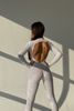 JUMPSUIT, collection PEACH, Velvet, White, XS