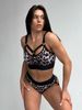 SET TOP AND PANTIES, collection LEO, Lycra, Leo, L