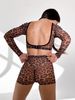 SET TOP AND SHORTS, collection LEO, Mesh, Leo, XS