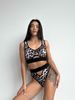 DELTA SET TOP AND PANTIES, collection LEO, Lycra, Leo, L