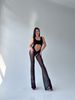 JUMPSUIT, collection SHADOW, Mesh, Black, L